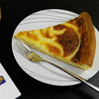 Käsekuchen mit Zwiebeln