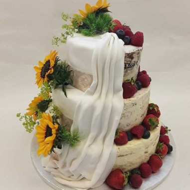 Hochzeitstorte Sommer