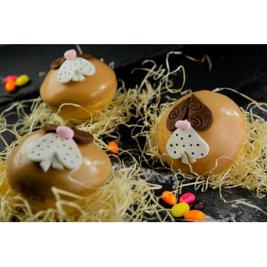 Mohrenköpfe in hasenlook das Osterdessert