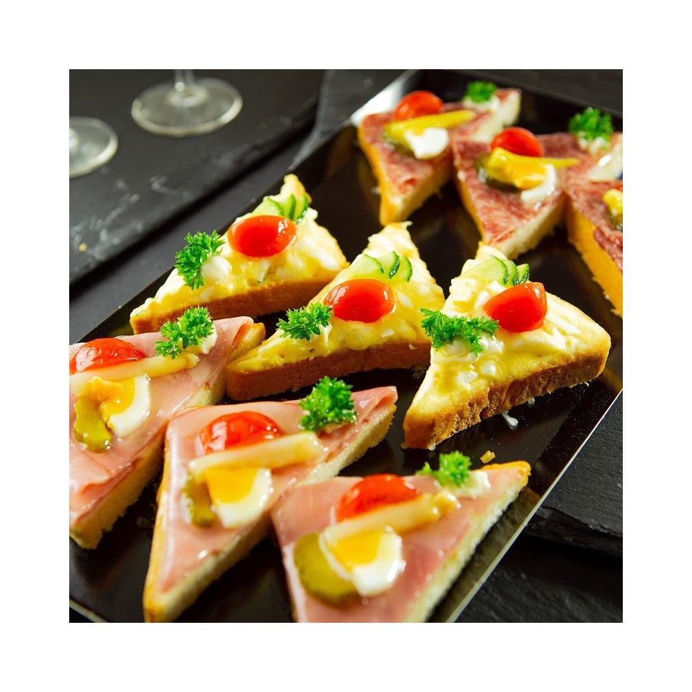 Belegte Brötchen 1/2 Platte klein Belegte Brötchen 1/2 Platte klein