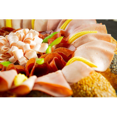 Fleisch und Käseplatte