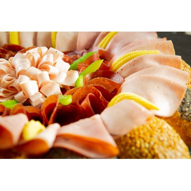 Fleisch und Käseplatte