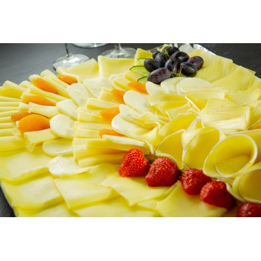Käseplatte schön assortiert - Creabeck Sins, Cham und Zug