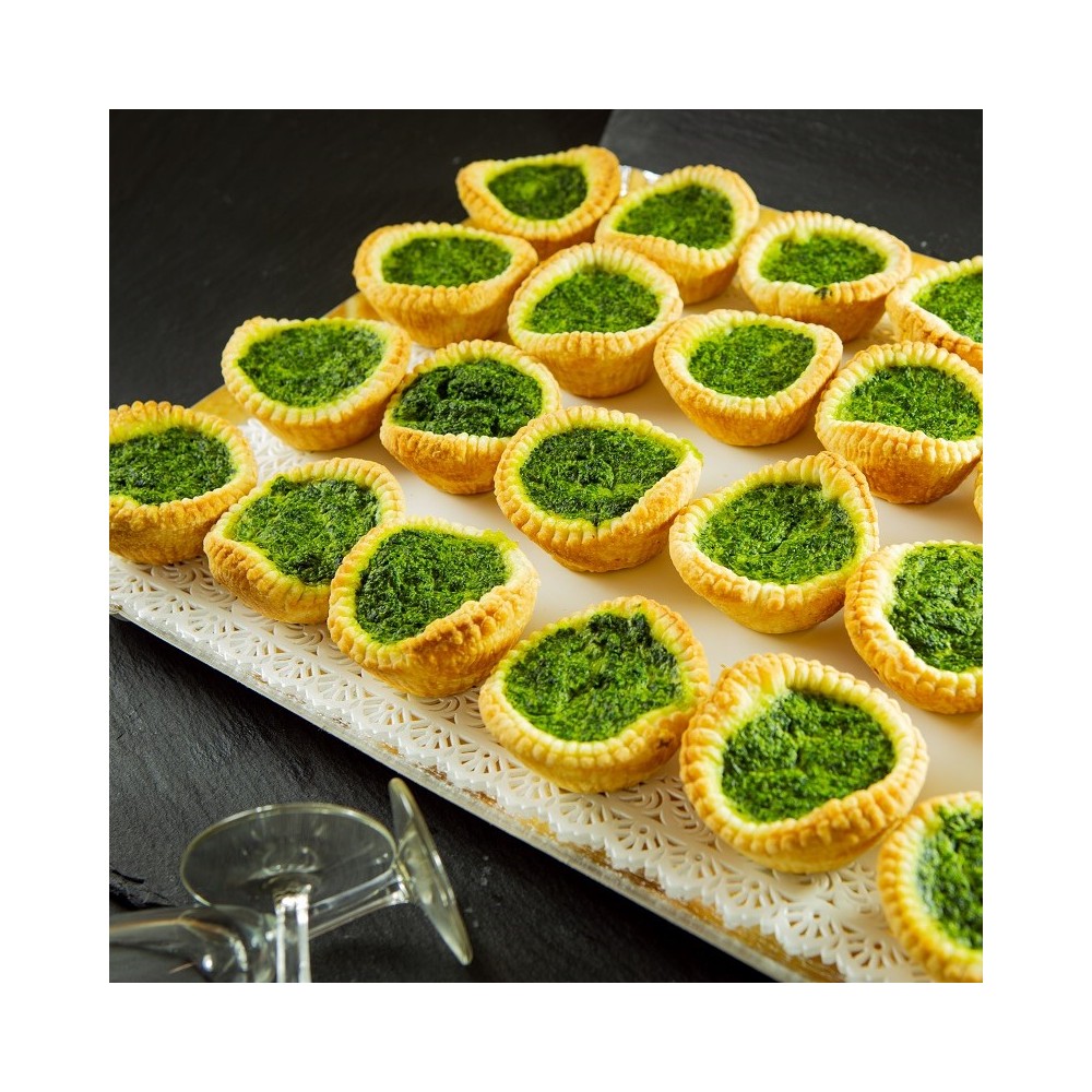 Apéro Spinat Chüechli Platte gross Apéro Spinat Chüechli Platte gross
