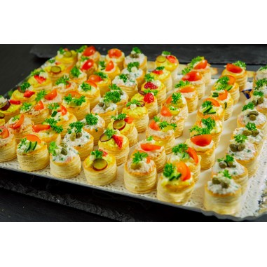 Mini Apéro Pastetli gefüllt-CReabeck Zug, Steinhausen und Baar
