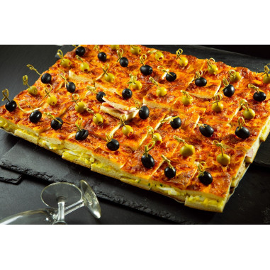 Pizzawürfel gefüllt für Office Lunch- Creabeck aus Sins