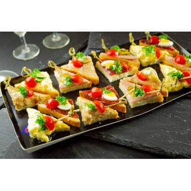 Belegte Brötchen die eleganten Canape - CReabeck Sins, Cham und Zug