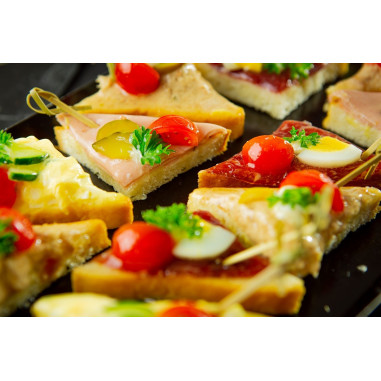 Belegte Brötchen die eleganten Canape - CReabeck Sins, Cham und Zug