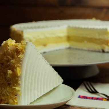 Rahmkirsch Torte gross