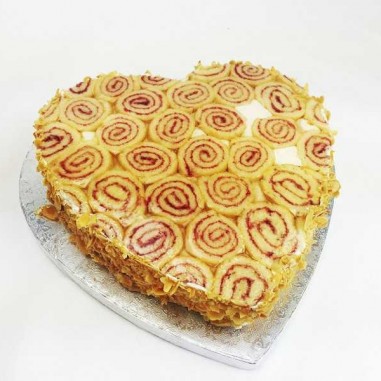 Herztorte Royal Ananas