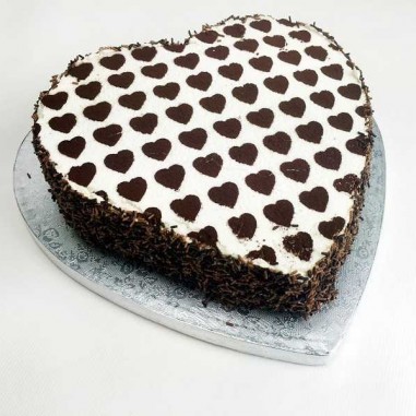 Herztorte Schoggimousse