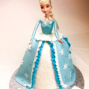 Elsa Puppen Torte