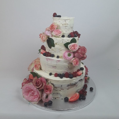 Naked Cake Hochzeitstorte - Creabeck Hünenberg, Baar