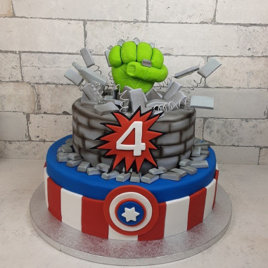 № 3092 Motivtorte - Marvel