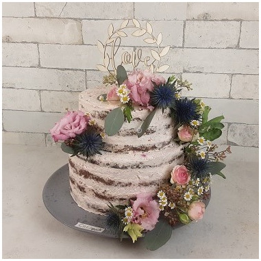 Semi-Naked Cake Hochzeitstorte - Creabeck Hünenberg, Baar