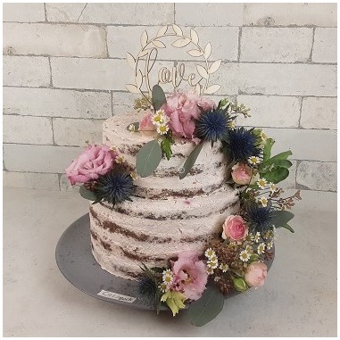 Semi-Naked Cake Hochzeitstorte - Creabeck Hünenberg, Baar