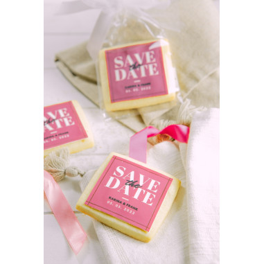Hochzeitscookies - Save the Date