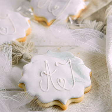 Hochzeitscookies - Wedding Initials