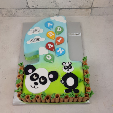 Bunte Torten in Zahlenform online bestellen bei Creabeck - Cham