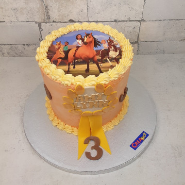 bunte Blumen Torte- Creabeck Hünenberg Zug