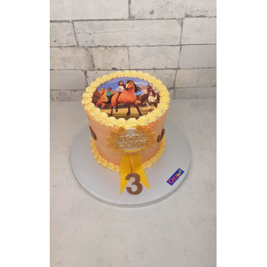 bunte Blumen Torte- Creabeck Hünenberg Zug