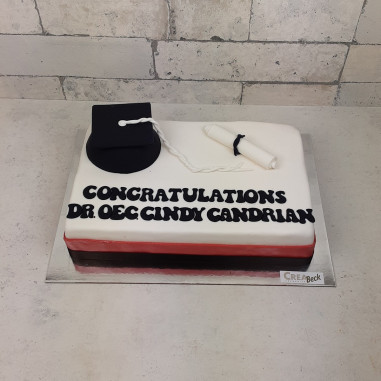 Abschluss Examen Torte