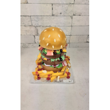 № 4015 Motivtorte 3D - Burger