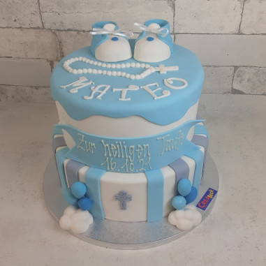 Tauftorte Mateo