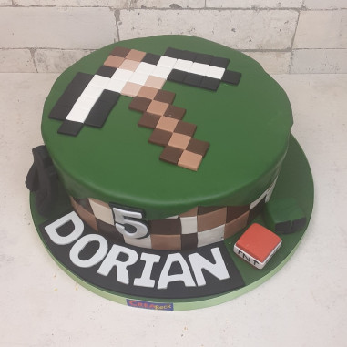 Minecraft Schwert Torte