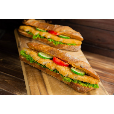 Vegan Schnitzel Sandwich