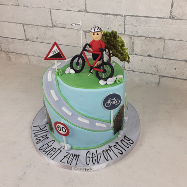 Velo Motivtorte - Creabeck Zug