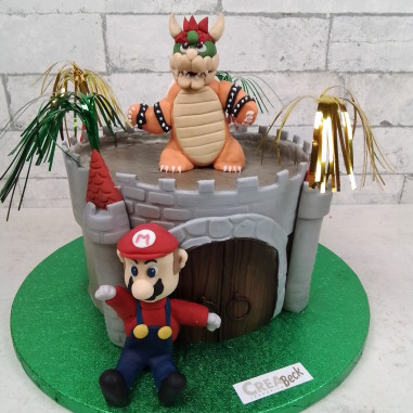 Super Mario Geburtstags Torte -Creabeck Rotkreuz, Cham und Sins