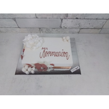Kommunions Torte Flower-Creabeck Sins