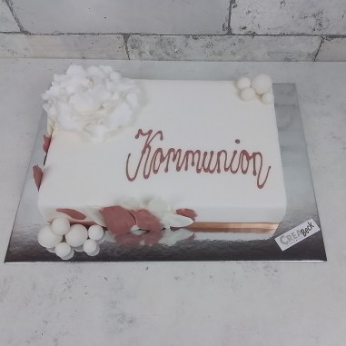Kommunions Torte Flower-Creabeck Sins