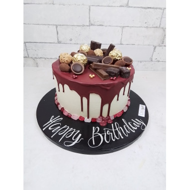 Drip Cake Geburtstags Torte -Creabeck Rotkreuz, Cham und Sins