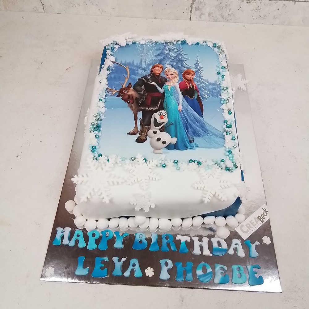 Foto Torte  deluxe Frozen Foto Torte  deluxe Frozen