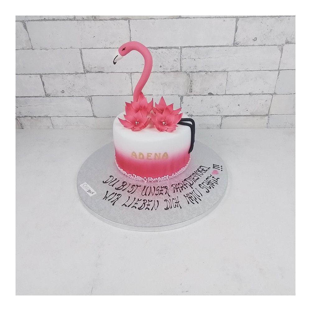 Flamingo Torte - Creabeck Zug, Cham, Steinhausen, Baar