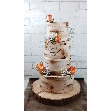 № 1010 Classic Wedding Cake - Birkenstamm № 1010 Classic Wedding Cake - Birkenstamm