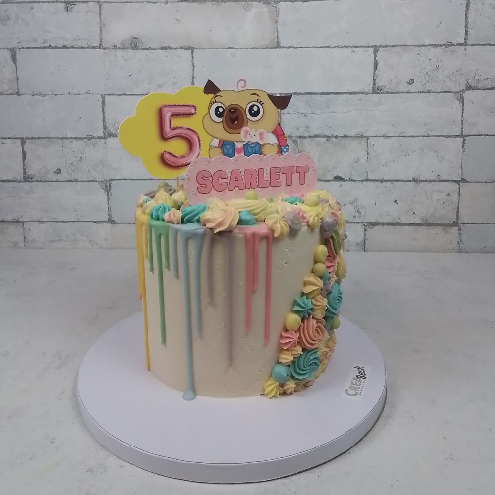 Pastell drip Torte- Creabeck Zug, Rotkreuz