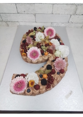 Naked Number Cake online bestellen Creabeck - Steinhausen