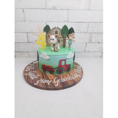 № 5492 Motivtorte - Happy Farm