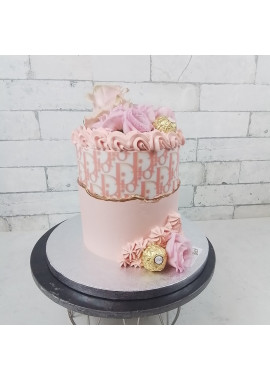 Motivtorte Torte Pink Dior- Creabeck Zug, Rotkreuz