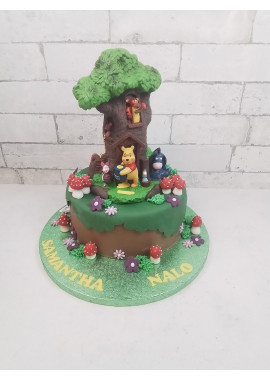 Winnie Pooh der Bär Kindertorte, Motivtorte, Creabeck Sins, Cham