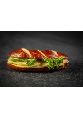Laugenbaguette mit Käse