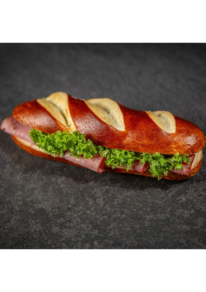 Laugenbaguette mit Käse