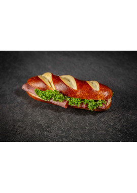 Laugenbaguette mit Käse