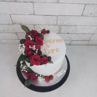 Blumen Torte- Creabeck Hünenberg Zug