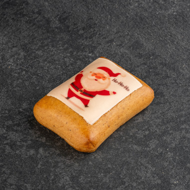 Lebkuchen Ho Ho Ho leer 9x6 cm