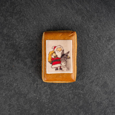 Lebkuchen mit Esel gefüllt 9x6 cm