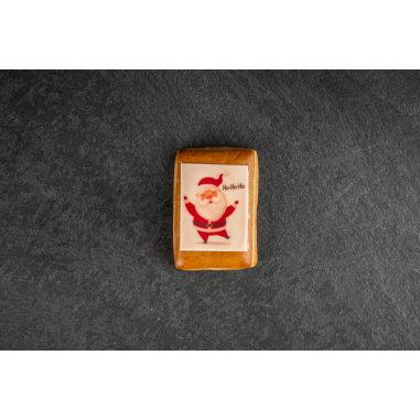 Lebkuchen Ho Ho Ho gefüllt 9x6 cm